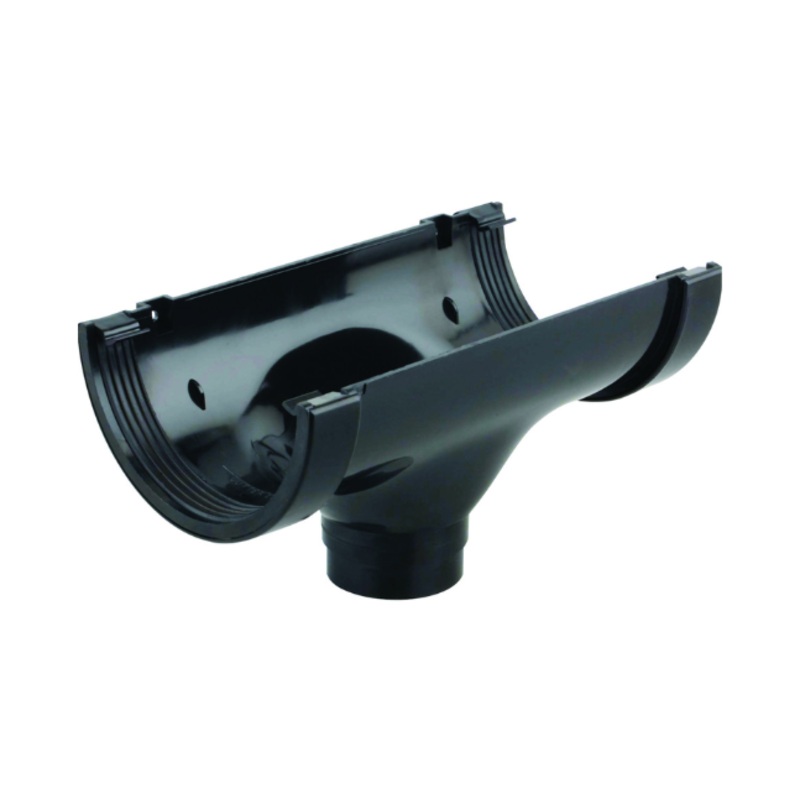 125mm Osma SuperLine Running Outlet – Wavin (Black)  5T508B