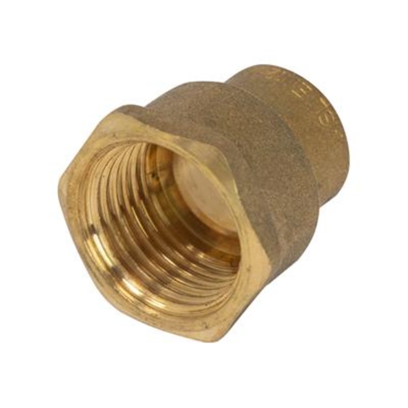 15mm Endfeed Fitting Straight Coupling (Copper)  EFSAF-15C