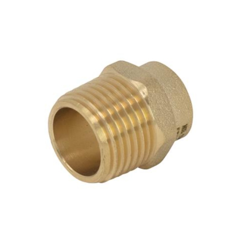 15mm x 10mm Endfeed Fitting Reduced Coupling (Brass)  EFSAM-15B