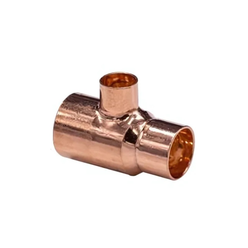 22mm x 15mm x 15B Endfeed Reducing Tee (Copper)- EFRT-221515