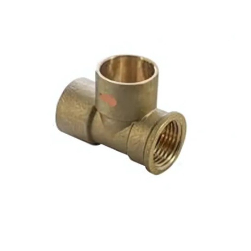 22mm x  BSP x 22mm Endfeed Reducing Tee (Copper)  EFRTF-22D22