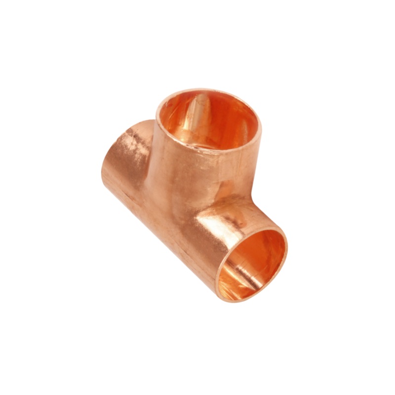 28mm x 28mm x 35B Endfeed Reducing Tee (Copper) – EFRT-282835