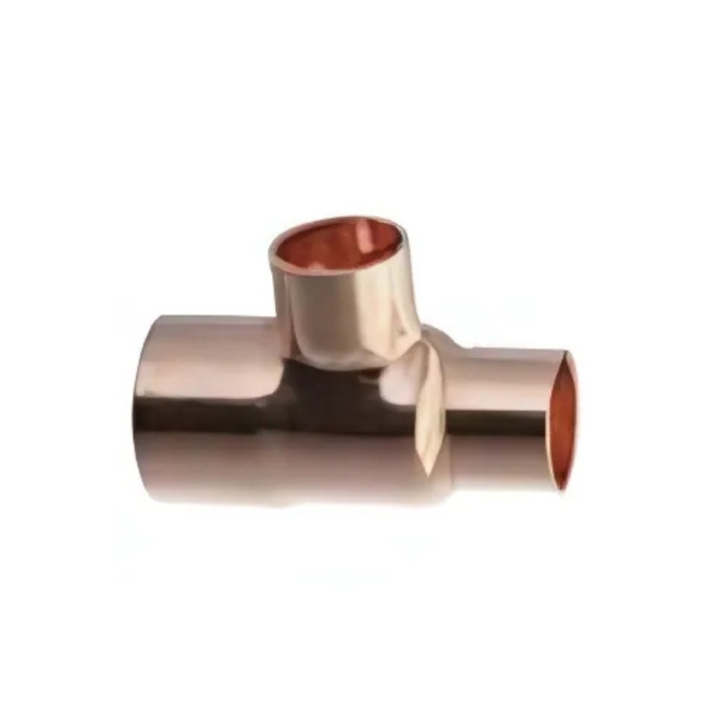 35mm x 22mm x 22B Endfeed Reducing Tee (Copper) – EFRT-352222