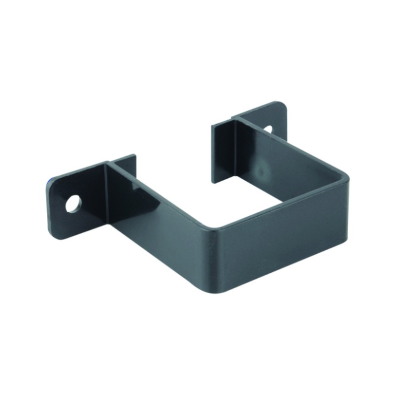 61mm Osma SquareLine Pipe Bracket – Wavin (Black)  4T834B