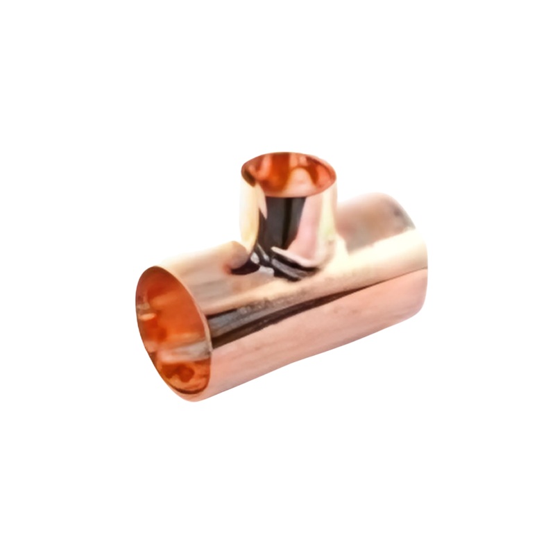 35mm x 35mm x 22B Endfeed Reducing Tee (Copper) – EFRT-353522