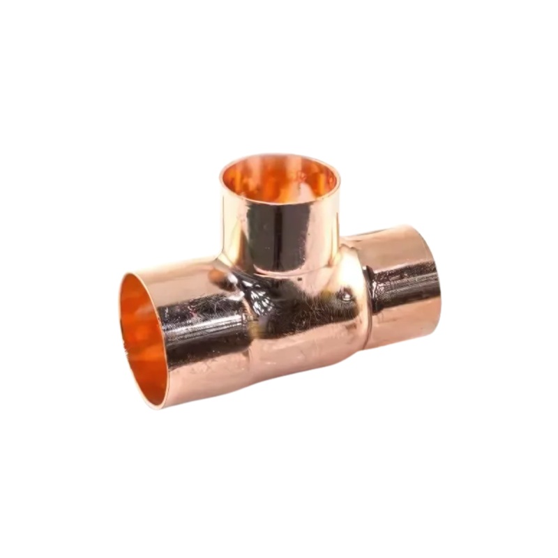 42mm x 28mm x 28B Endfeed Reducing Tee (Copper) – EFRT-422828