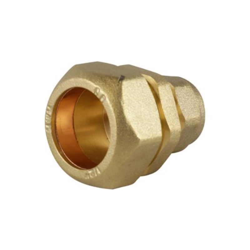 25mm x 15mm Genbra MDPE x Copper Coupler (Brass)  GENBRA – BFMC-2515